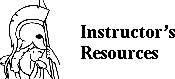 Instructor's Resources